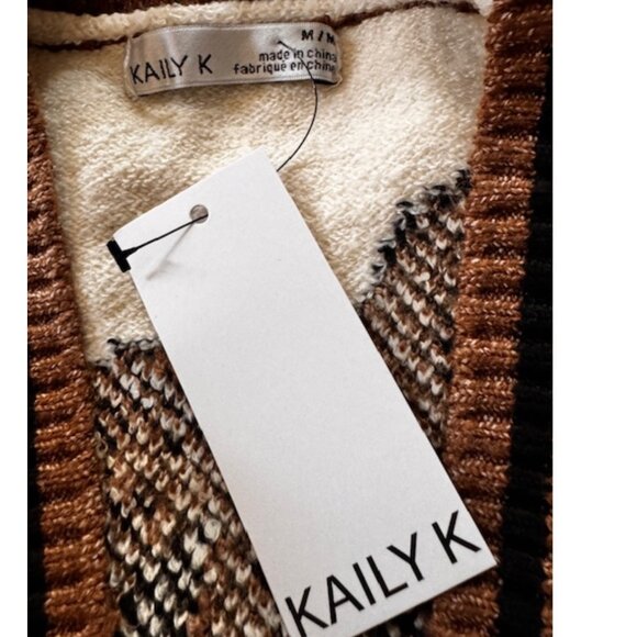 Kailey Cardigan Preppy Equestrian - Picture 11 of 12